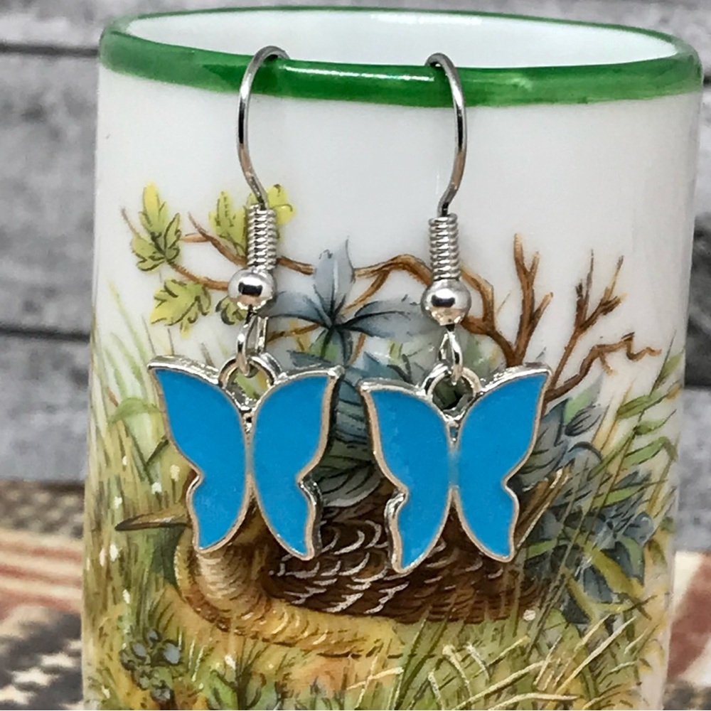Butterfly Hook Earrings